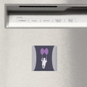 Vlinder schommelmagneet magneet (Insitu (Vaatwasser))