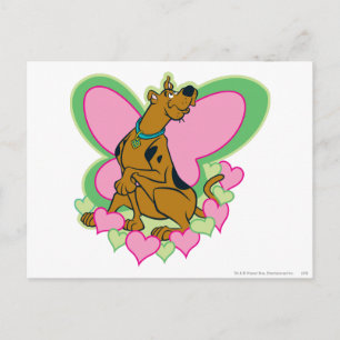 vlinder Scooby-Doo Briefkaart