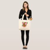 vlinder Scooby-Doo Grote Tote Bag (Voorkant (model))