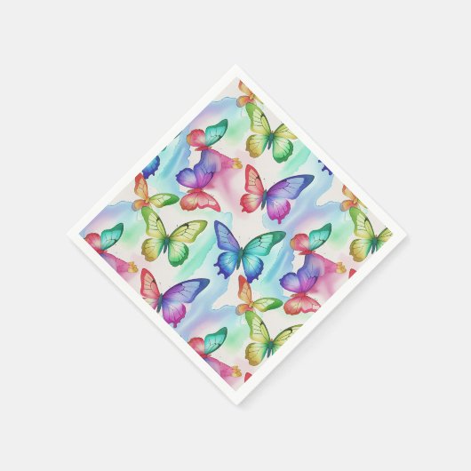 Vlinder Servet (Hoek)