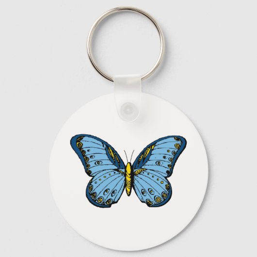Vlinder Sleutelhanger (Voorkant)