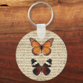 vlinder sleutelhanger (Voorkant)