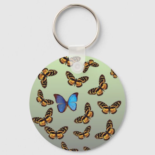 vlinder sleutelhanger (Voorkant)