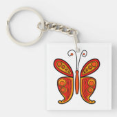 Vlinder Sleutelhanger (Voorkant)