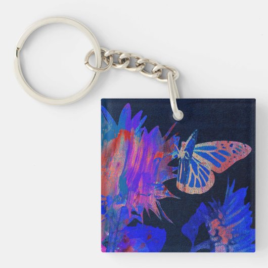 Vlinder sleutelhanger (Voorkant)