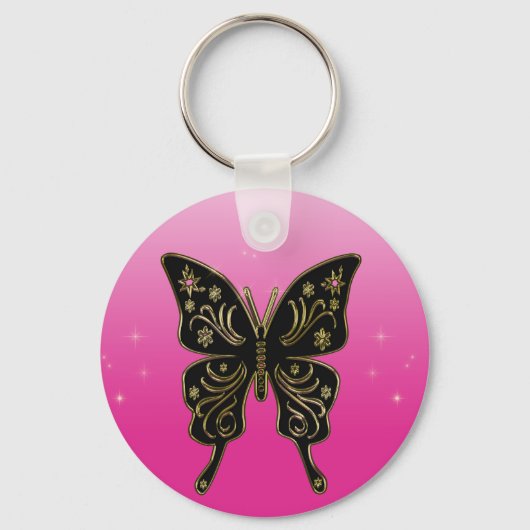 Vlinder Sleutelhanger (Voorkant)