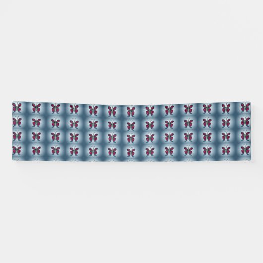 Vlinder spandoek (Horizontaal)