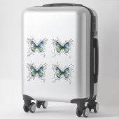 Vlinder Sticker (Koffer)