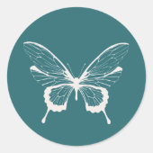 Vlinder Sticker (Voorkant)