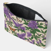 Vlinder struik paarse bloemen en vlinders etui (Open)