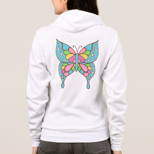 Vlinder Sweatshirt (Achterkant)