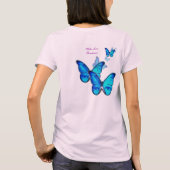 Vlinder T-shirt (Achterkant)