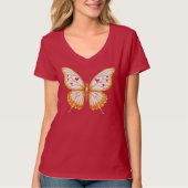 vlinder t-shirt (Voorkant)