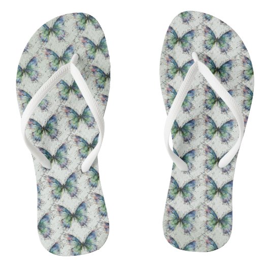 Vlinder Teenslippers (Voetbed)