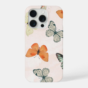 Vlinder telefoonhoesje ontwerp iPhone 15 pro hoesje