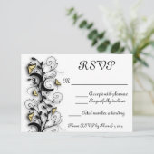 Vlinder Thema Kaart (Staand voorkant)