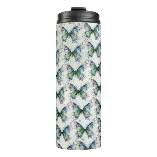 Vlinder Thermosbeker (Voorkant)
