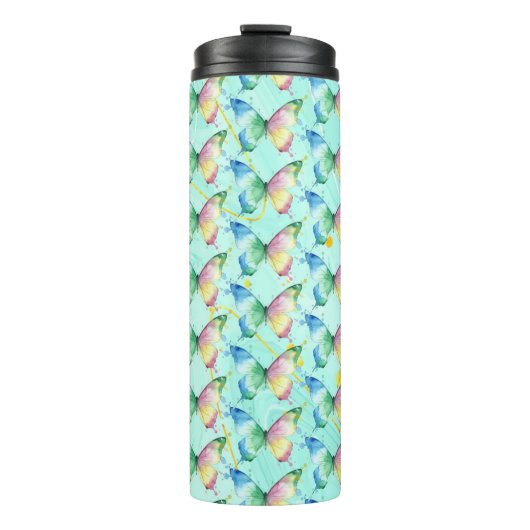 Vlinder Thermosbeker (Voorkant)