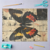 vlinder tissuepapier (Craft)