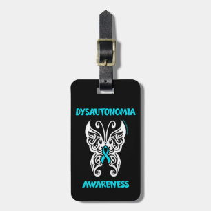 Vlinder/Tribal...Dysautonomia Bagage Label