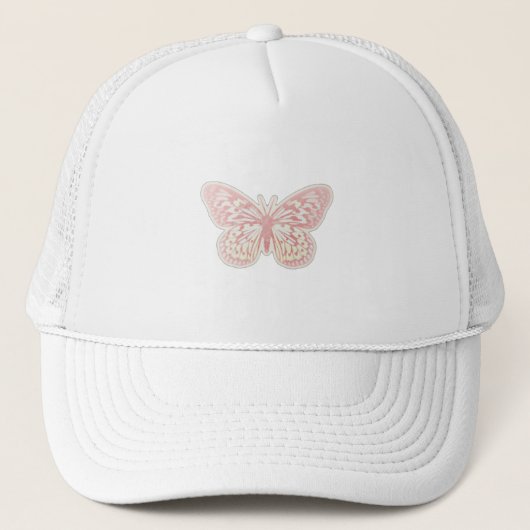 Vlinder Trucker Hoed Pet (Voorkant)