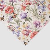  Vlinder Tuin Bloemen Decoupage Tissuepapier (Detail)