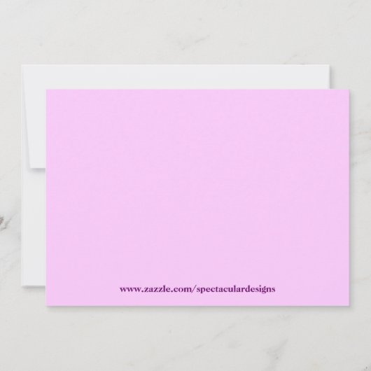 Vlinder Uitnodigingen (Achterkant)