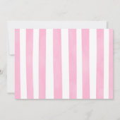 Vlinder Verjaardagsfoto Uitnodiging (Achterkant)