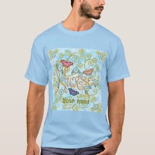Vlinder-verpleegster T-shirt