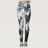 Vlinder vet print Leggings (Voorkant)