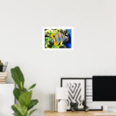 Vlinder vis poster (Thuiskantoor)