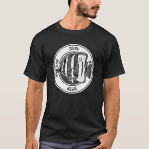 Vlinder Vis Rif Bouwer Zee Aquarium Vis K T-shirt
