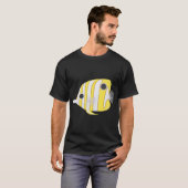 Vlinder vis t-shirt (Voorkant volledig)