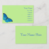 Vlinder Visitekaartje (Voorkant / Achterkant)