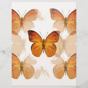 vlinder vliegt flyer