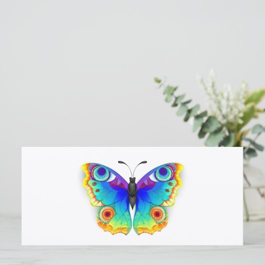 Vlinder Vlindereoge Menu (Staand voorkant)