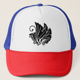 Vlinder-vormige ginkgo bladeren trucker pet