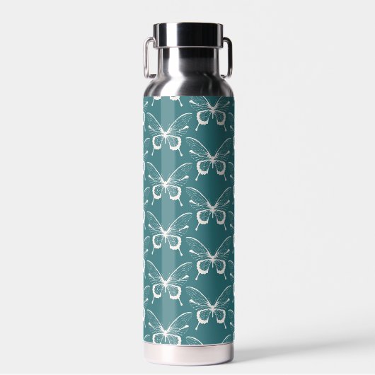 Vlinder Waterfles (Voorkant)