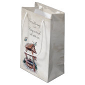 VLINDER WENSEN GOED CADEAUZAK KLEIN CADEAUZAKJE (Achterkant Gekanteld)