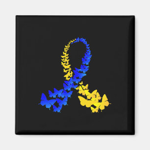 Vlinder Wereld Downsyndroom Dag Vrouwen Kinderen  Magneet