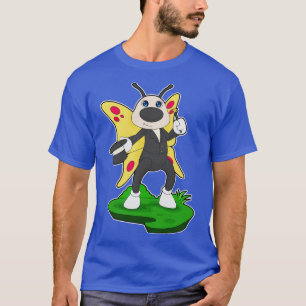 Vlinder Wizard Toverstaf Cilinder T-shirt