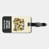  vlinder | Zoek uw binnenste gloed Bagagelabel (Achterkant horizontaal)