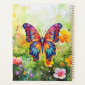 Vlinderblauw Sinaasappels vleugels Planner (Achterkant)