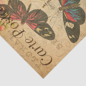 vlinderbloemigen Franse bloemen Tissuepapier (Detail)