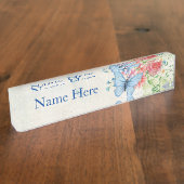  vlinderbloemigen naambordje (Zijkant)