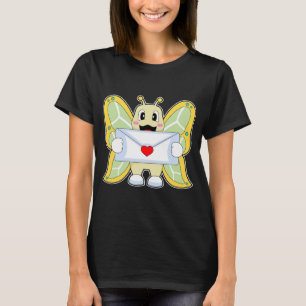vlinderbrief t-shirt