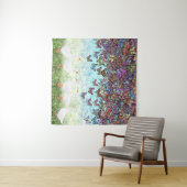 Vlindercascade en witte ganzen wandkleed (In Situ (horizontaal))