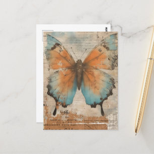 vlindercollage briefkaart