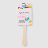 vlinderdag handwaaier (Voorkant)