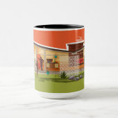 Vlinderdak Mid Century Modern House - SET Mok (Midden)